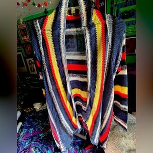Bohemian sweater jacket